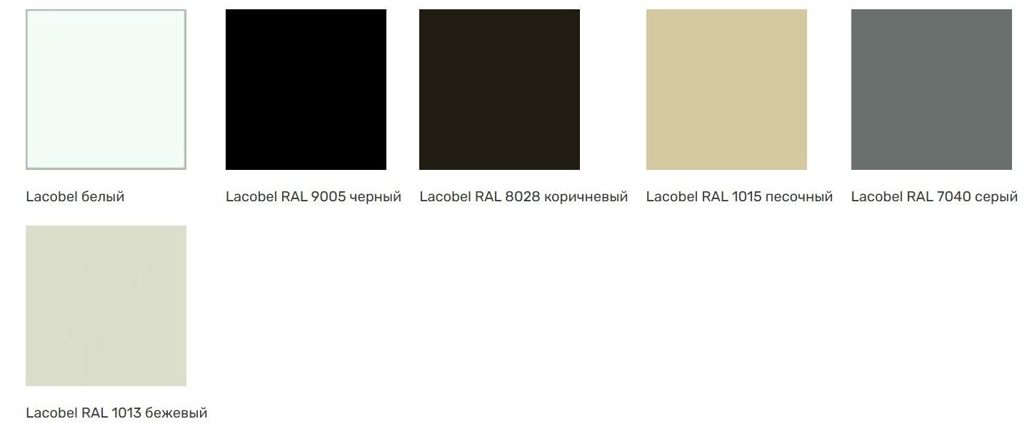 Lacobel Цвета